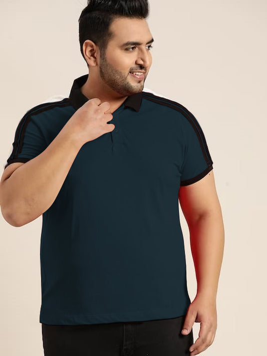 Men's Polo Neck Short Sleeve T-Shirt - Classic Fit with Modern Style