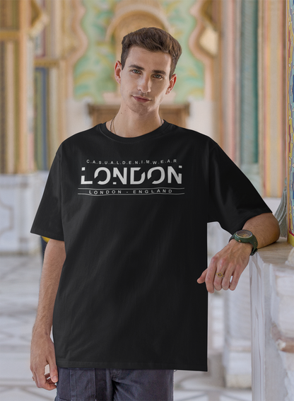 Printed Oversized T Shirts For Men - London Printed