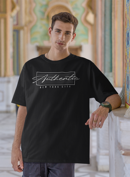 Printed Oversized T-Shirts For Men - New York