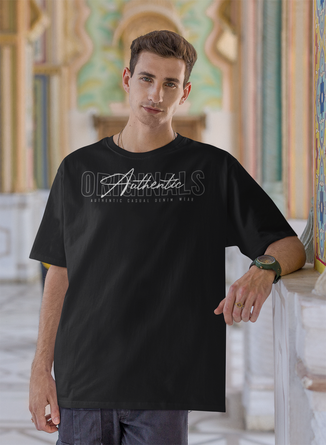 Printed Oversized T-Shirts For Men - Original